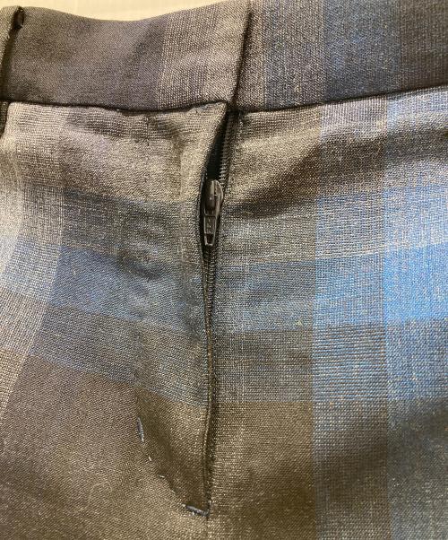 PAUL SMITH（ポールスミス）Paul Smith (ポールスミス) チェック柄スラックス ブラック サイズ:40の古着・服飾アイテム