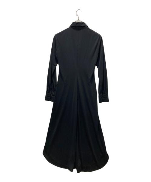 norma kamali（ノーマカマリ）norma kamali (ノーマカマリ) シャツワンピース ブラック サイズ:Mの古着・服飾アイテム