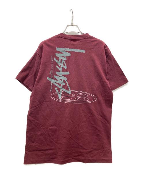 stussy（ステューシー）stussy (ステューシー) 90s Tシャツ ボルドー サイズ:Mの古着・服飾アイテム