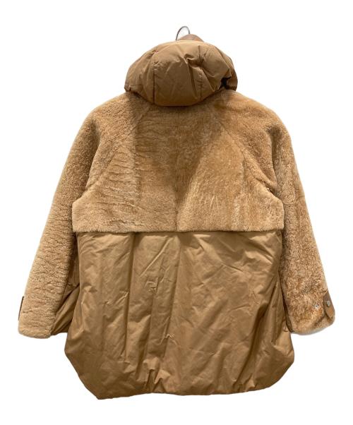 LIVEN（リヴェン）LIVEN (リヴェン) 切替ボアコート ブラウン サイズ:42の古着・服飾アイテム