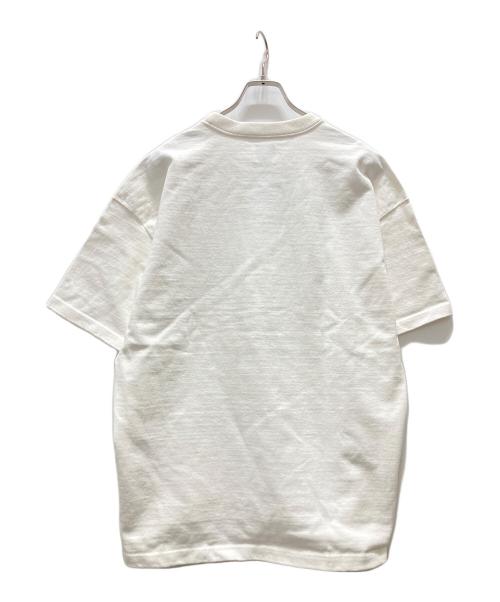 Champion（チャンピオン）Champion (チャンピオン) 半袖クルーネックスウェット ホワイト サイズ:Lの古着・服飾アイテム