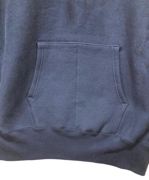 Champion REVERSE WEAVE（チャンピオン リバース ウィーブ）Champion REVERSE WEAVE (チャンピオン リバース ウィーブ) プルオーバーアフターフーデッドスウェットシャツ ネイビー サイズ:XLの古着・服飾アイテム