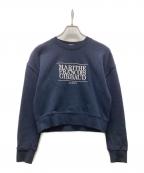 MARITHE+FRANCOIS GIRBAUDマリテフランソワジルボー）の古着「クルーネックスウェット」｜ネイビー