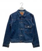 WAREHOUSEウエアハウス）の古着「1st タイプ デニムジャケット」｜ネイビー