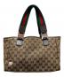 GUCCI（グッチ）の古着「GGキャンバストートバッグ」｜ブラウン