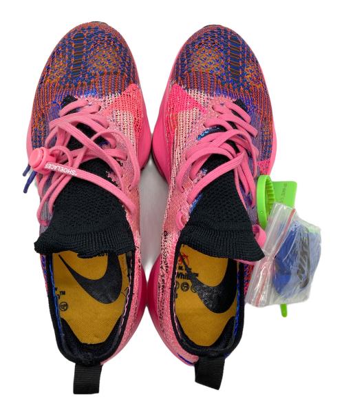 NIKE（ナイキ）NIKE (ナイキ) OFFWHITE (オフホワイト) AIR ZOOM TEMPO NEXT ピンク サイズ:25.5の古着・服飾アイテム