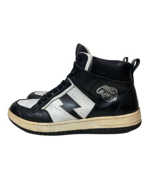 Hysteric Glamour（ヒステリックグラマー）Hysteric Glamour (ヒステリックグラマー) ハイカットスニーカー ブラック サイズ:25の古着・服飾アイテム