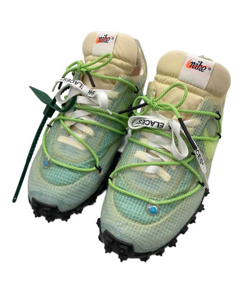 NIKE（ナイキ）NIKE (ナイキ) OFFWHITE (オフホワイト) WAFFLE RACER 黄緑 サイズ:25.5の古着・服飾アイテム