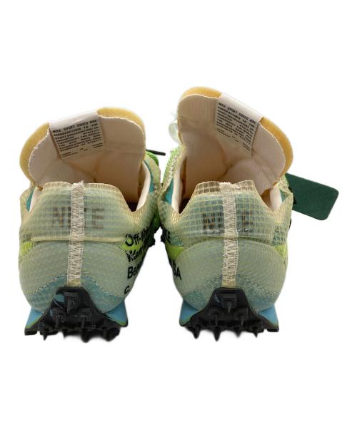 NIKE（ナイキ）NIKE (ナイキ) OFFWHITE (オフホワイト) WAFFLE RACER 黄緑 サイズ:25.5の古着・服飾アイテム