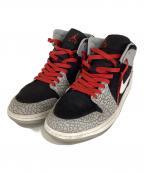 NIKEナイキ）の古着「ハイカットスニーカー」｜グレー×ブラック