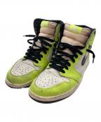 NIKEナイキ）の古着「ハイカットスニーカー」｜イエロー