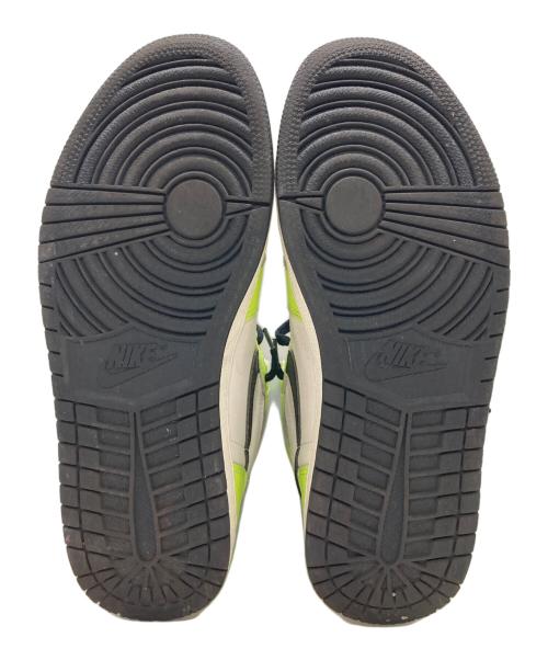 NIKE（ナイキ）NIKE (ナイキ) ハイカットスニーカー イエロー サイズ:27.5の古着・服飾アイテム