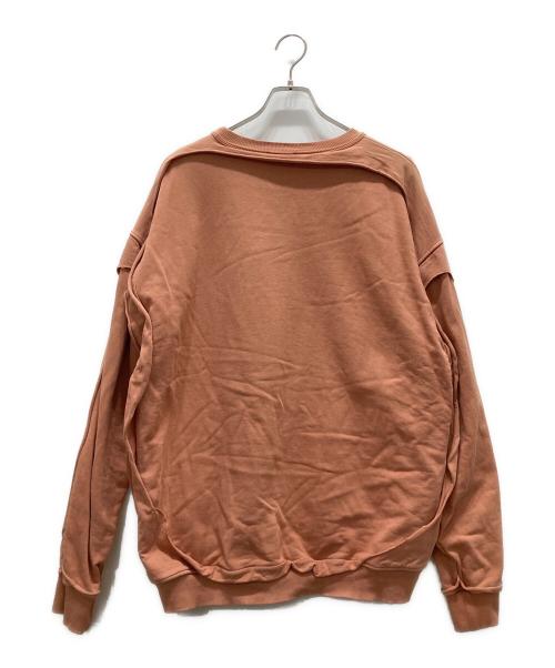 DIESEL（ディーゼル）DIESEL (ディーゼル) ロゴプリントスウェット/S-BOXT-DBL ベージュ サイズ:Mの古着・服飾アイテム