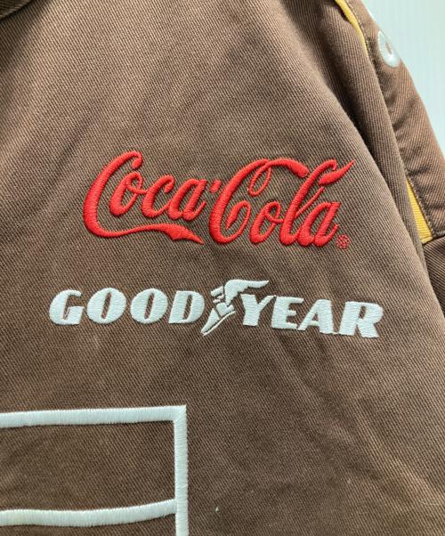 CHASE authentics（チェイスオーセンティック）CHASE AUTHENTICS (チェイスオーセンティック) 古着 RPSレーシングジャケット ブラウン サイズ:XLの古着・服飾アイテム