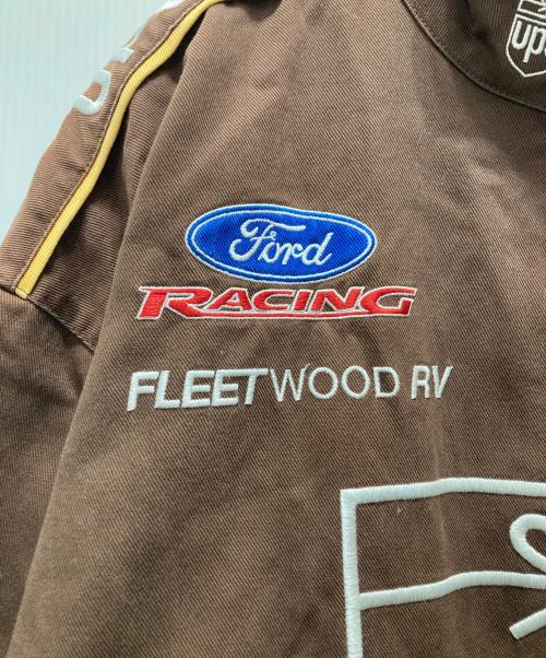 CHASE authentics（チェイスオーセンティック）CHASE AUTHENTICS (チェイスオーセンティック) 古着 RPSレーシングジャケット ブラウン サイズ:XLの古着・服飾アイテム