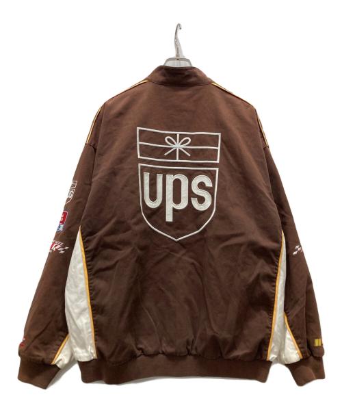 CHASE authentics（チェイスオーセンティック）CHASE AUTHENTICS (チェイスオーセンティック) 古着 RPSレーシングジャケット ブラウン サイズ:XLの古着・服飾アイテム