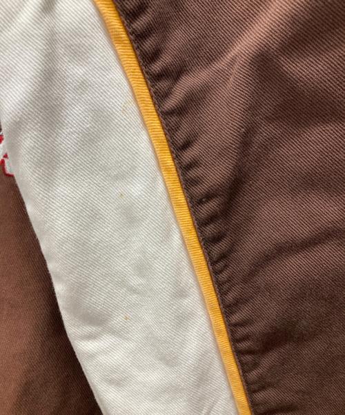 CHASE authentics（チェイスオーセンティック）CHASE AUTHENTICS (チェイスオーセンティック) 古着 RPSレーシングジャケット ブラウン サイズ:XLの古着・服飾アイテム