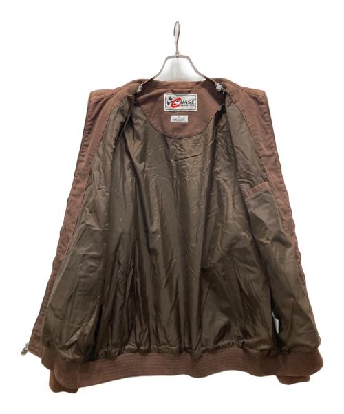 CHASE authentics（チェイスオーセンティック）CHASE AUTHENTICS (チェイスオーセンティック) 古着 RPSレーシングジャケット ブラウン サイズ:XLの古着・服飾アイテム