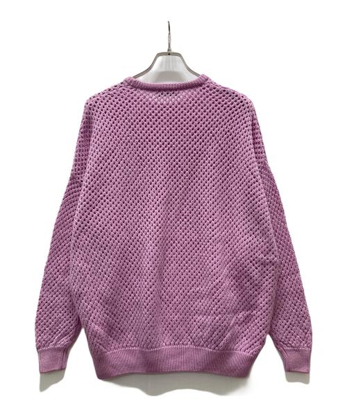 TTT MSW（ティー）TTT MSW (ティー) Wool pullover knit ピンク サイズ:Fの古着・服飾アイテム
