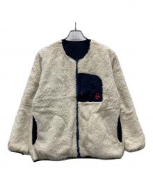 CHUMS（チャムス）の古着「エルモフリースリバーシブルジャケット」｜ネイビー