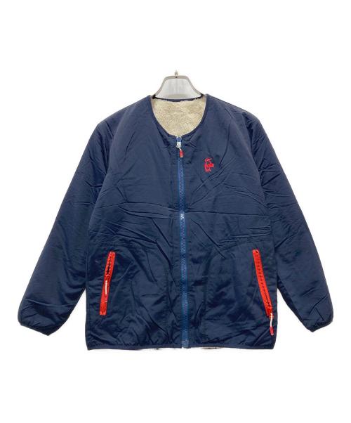 CHUMS（チャムス）CHUMS (チャムス) エルモフリースリバーシブルジャケット ネイビー サイズ:Ⅼの古着・服飾アイテム