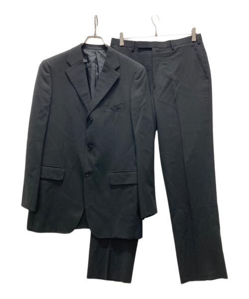 BURBERRY BLACK LABEL（バーバリーブラックレーベル）BURBERRY BLACK LABEL (バーバリーブラックレーベル) 3Bセットアップスーツ ブラック サイズ:Ⅼの古着・服飾アイテム