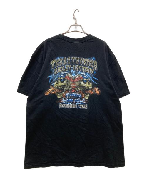 HARLEY-DAVIDSON（ハーレーダビッドソン）HARLEY-DAVIDSON (ハーレーダビッドソン) プリントTシャツ ブラック サイズ:XLの古着・服飾アイテム
