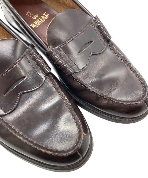 REGAL（リーガル）REGAL (リーガル) コインローファー ブラウン サイズ:25.5の古着・服飾アイテム