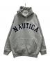 NAUTICA（ノーティカ）の古着「Arch Logo Sweat Hoodie」｜グレー