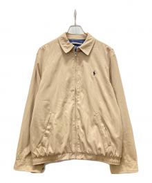 POLO RALPH LAUREN（ポロ・ラルフローレン）の古着「スイングトップ」｜ベージュ