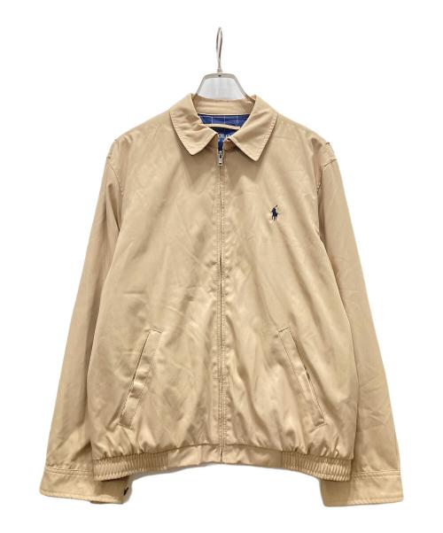 POLO RALPH LAUREN（ポロ・ラルフローレン）POLO RALPH LAUREN (ポロ・ラルフローレン) スイングトップ ベージュ サイズ:Mの古着・服飾アイテム