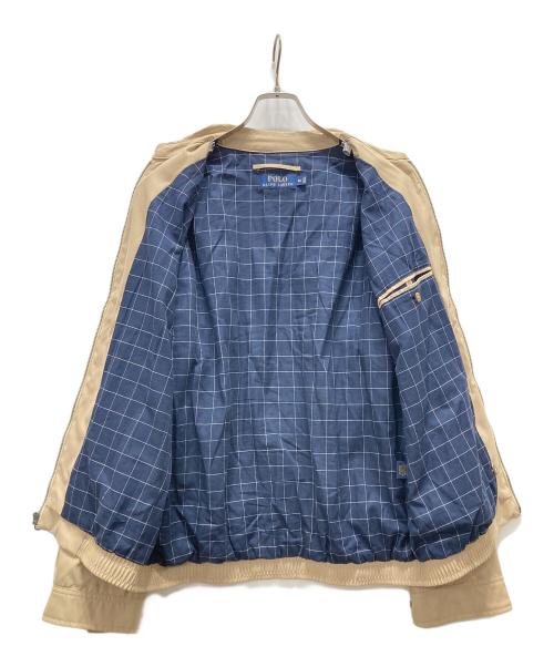 POLO RALPH LAUREN（ポロ・ラルフローレン）POLO RALPH LAUREN (ポロ・ラルフローレン) スイングトップ ベージュ サイズ:Mの古着・服飾アイテム