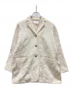Ameriアメリ）の古着「パイルジャガードジャケット/PAULETTE JACQUARD JACKET」｜ベージュ