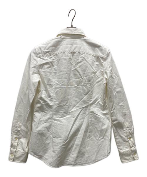 POLO RALPH LAUREN（ポロ・ラルフローレン）POLO RALPH LAUREN (ポロ・ラルフローレン) ポロベアー刺繍ボタンダウンシャツ ホワイト サイズ:SPの古着・服飾アイテム