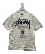 stussyステューシー）の古着「Tシャツ」｜ホワイト