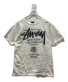 stussy（ステューシー）の古着「Tシャツ」｜ホワイト
