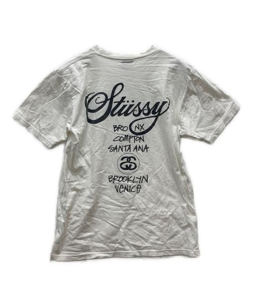 stussy（ステューシー）stussy (ステューシー) Tシャツ ホワイト サイズ:Sの古着・服飾アイテム