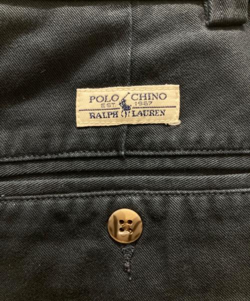 RALPH LAUREN（ラルフローレン）RALPH LAUREN (ラルフローレン) 90sストレートチノパン ネイビー サイズ:W31の古着・服飾アイテム