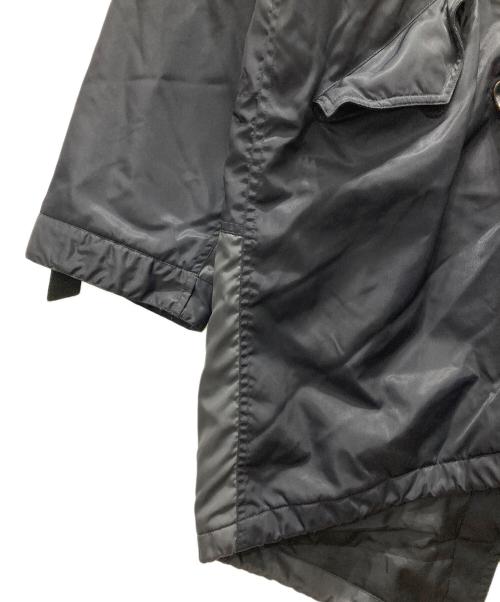 NEIGHBORHOOD（ネイバーフッド）NEIGHBORHOOD (ネイバーフッド) 00AW バイカラーモッズコート ブラック サイズ:1の古着・服飾アイテム