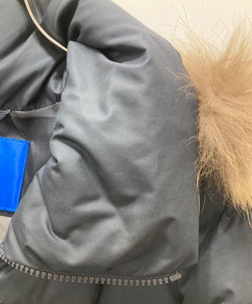 BLUE LABEL CRESTBRIDGE（ブルーレーベルクレストブリッジ）BLUE LABEL CRESTBRIDGE (ブルーレーベルクレストブリッジ) ダウンコート ネイビー サイズ:36の古着・服飾アイテム