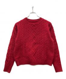 MACKINTOSH PHILOSOPHY（マッキントッシュ フィロソフィー）の古着「ニット」｜レッド