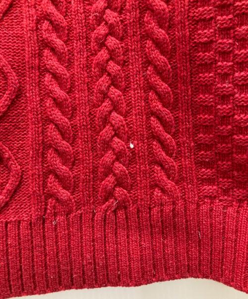 MACKINTOSH PHILOSOPHY（マッキントッシュ フィロソフィー）MACKINTOSH PHILOSOPHY (マッキントッシュ フィロソフィー) ニット レッド サイズ:36の古着・服飾アイテム