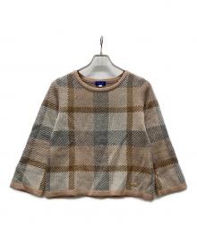 BLUE LABEL CRESTBRIDGE（ブルーレーベルクレストブリッジ）の古着「ニット」｜ベージュ