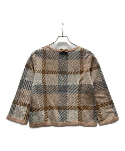 BLUE LABEL CRESTBRIDGE（ブルーレーベルクレストブリッジ）BLUE LABEL CRESTBRIDGE (ブルーレーベルクレストブリッジ) ニット ベージュ サイズ:38の古着・服飾アイテム