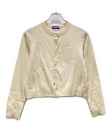 BLUE LABEL CRESTBRIDGE（ブルーレーベルクレストブリッジ）の古着「カーディガン」｜アイボリー