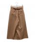 BLUE LABEL CRESTBRIDGE (ブルーレーベルクレストブリッジ) ワイドパンツ ブラウン サイズ:38：4500円