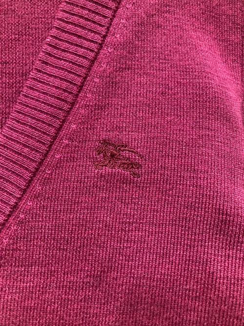 BURBERRY BLUE LABEL（バーバリー ブルー レーベル）BURBERRY BLUE LABEL (バーバリー ブルー レーベル) カーディガン パープル サイズ:38の古着・服飾アイテム