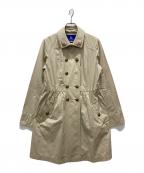 BURBERRY BLUE LABELバーバリー ブルー レーベル）の古着「コート」｜ベージュ