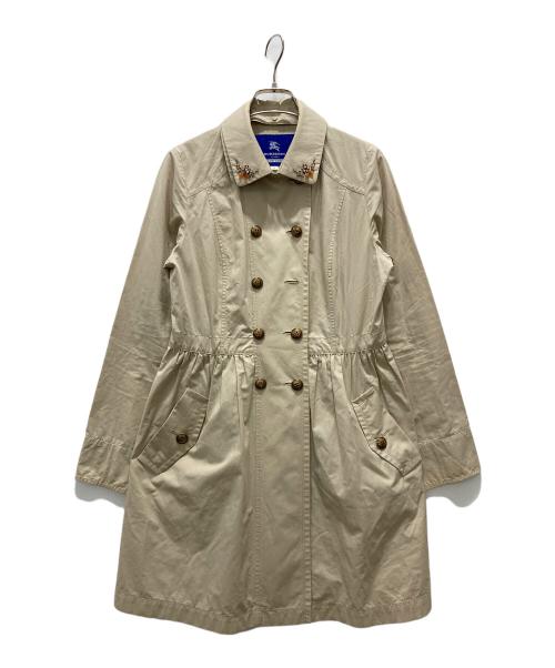 BURBERRY BLUE LABEL（バーバリー ブルー レーベル）BURBERRY BLUE LABEL (バーバリー ブルー レーベル) コート ベージュ サイズ:38の古着・服飾アイテム