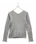 BLUE LABEL CRESTBRIDGE (ブルーレーベルクレストブリッジ) カシミヤ混ニット グレー サイズ:38：2500円